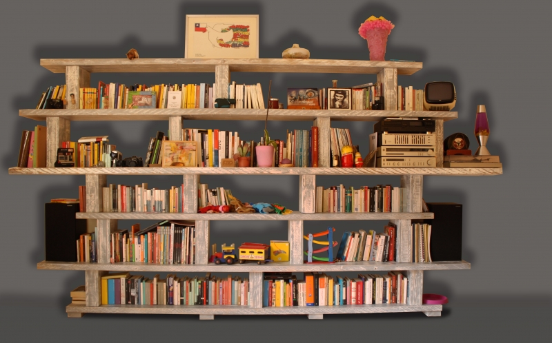 Libreria Milo: Libreria in legno massello.