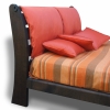 Letto Nuvola: Letto colorato Moka.